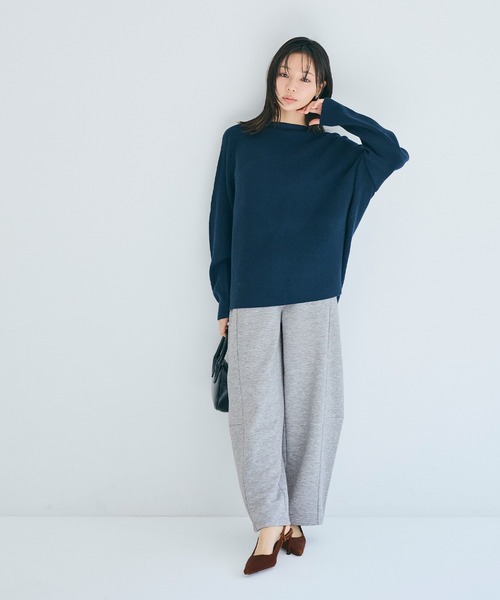 coca（コカ） ワイドパンツ スウェットパンツ ジャージ 裏毛カーブ