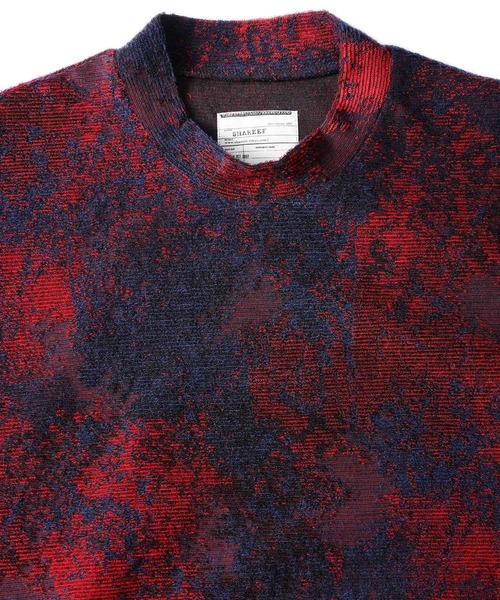 「SHAREEF」 長袖Tシャツ 1 ターコイズブルー メンズ_画像8