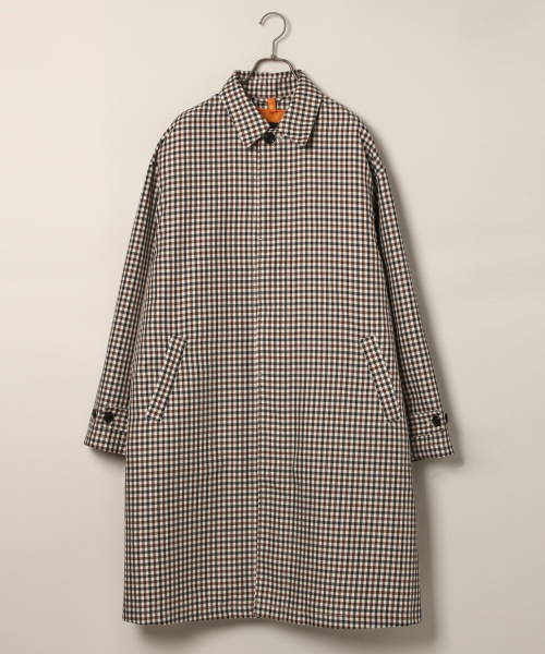 「RAGEBLUE」 ステンカラーコート MEDIUM オリーブ メンズ_画像3