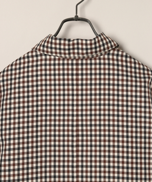 「RAGEBLUE」 ステンカラーコート MEDIUM オリーブ メンズ_画像6