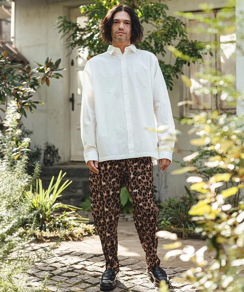 CAMBIO（カンビオ） パンツ mp14468- Leopard Relax Pants レオパード