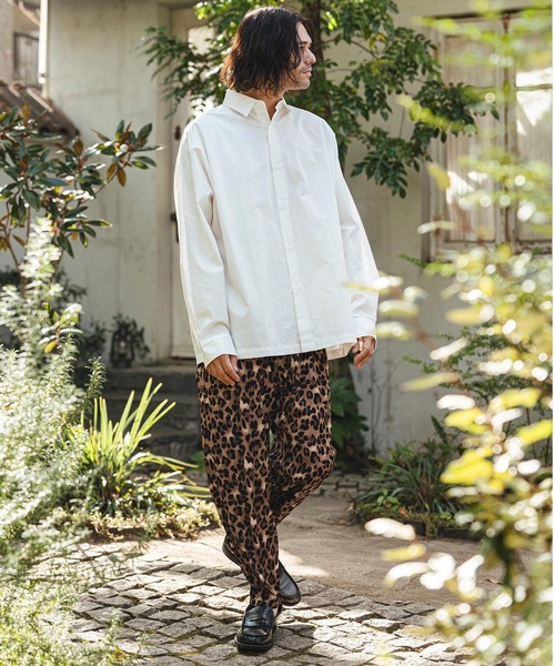 CAMBIO（カンビオ） パンツ mp14468- Leopard Relax Pants レオパード