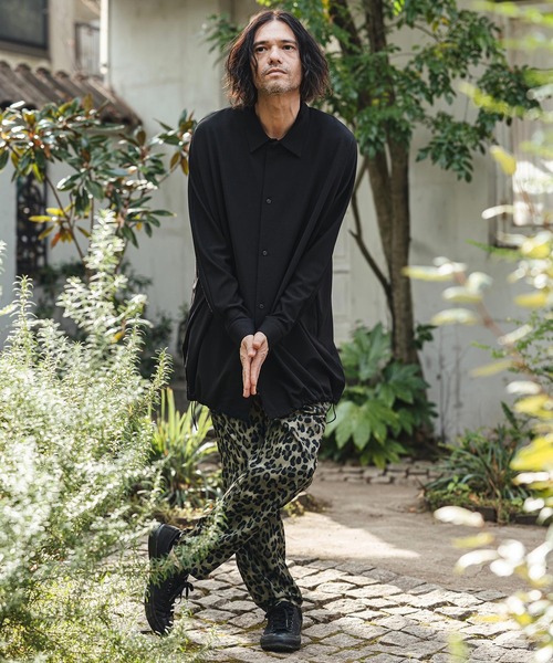 CAMBIO（カンビオ） パンツ mp14468- Leopard Relax Pants レオパード