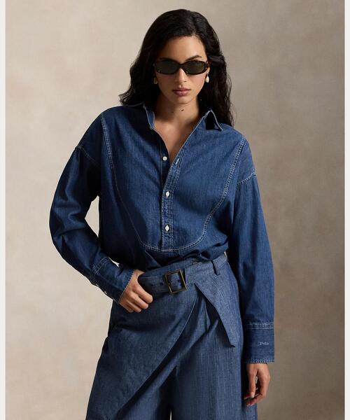 POLO RALPH LAUREN（ポロ・ラルフローレン） ブラウス シャツ デニム