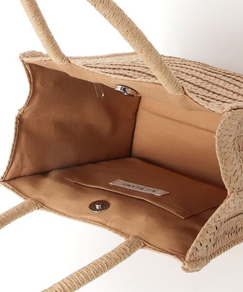 「Ray BEAMS」 かごバッグ ONE SIZE ナチュラル レディース_画像2