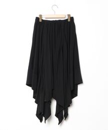 「gomme」 スカート MEDIUM ブラック レディースの画像2