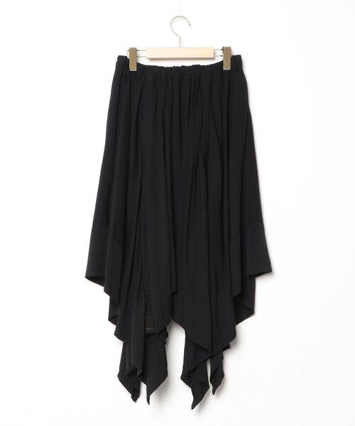 「gomme」 スカート MEDIUM ブラック レディースの画像2