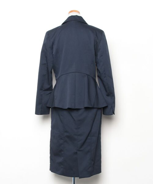 「RUIRUE BOUTIQUE」 スカートスーツ M ネイビー レディース_画像2