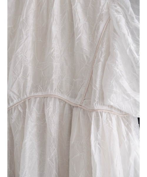 「JUMELLE」 半袖ワンピース SMALL ブラック レディース_画像3