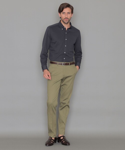 「MACKINTOSH LONDON」 長袖シャツ M ダークネイビー メンズ_画像4