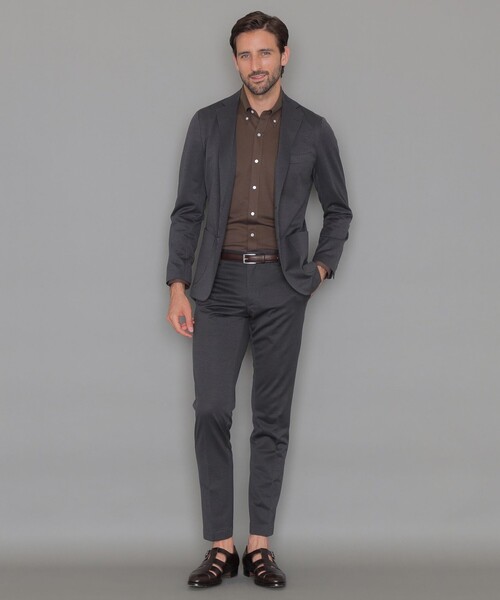 「MACKINTOSH LONDON」 長袖シャツ M ダークネイビー メンズ_画像6