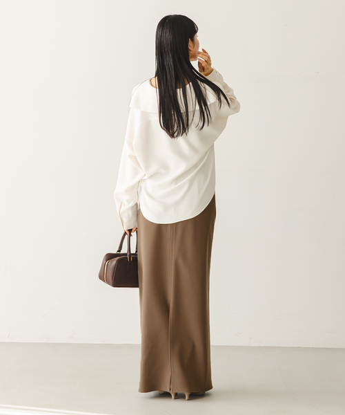 NOBLE（ノーブル） スカート 「追加」「洗える」コンフォート