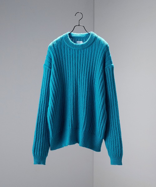 「ENDER PRODUCTS」 長袖ニット L ブルー メンズ_画像6