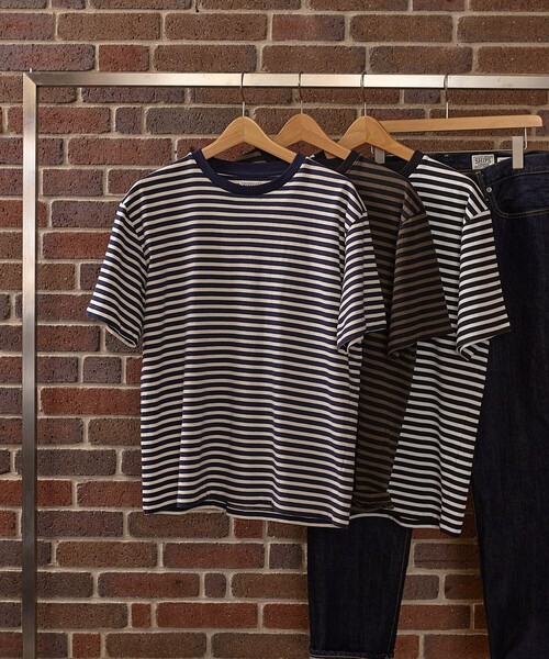 SHIPS（シップス） tシャツ SHIPS: AUTHENTIC ボーダー Tシャツ