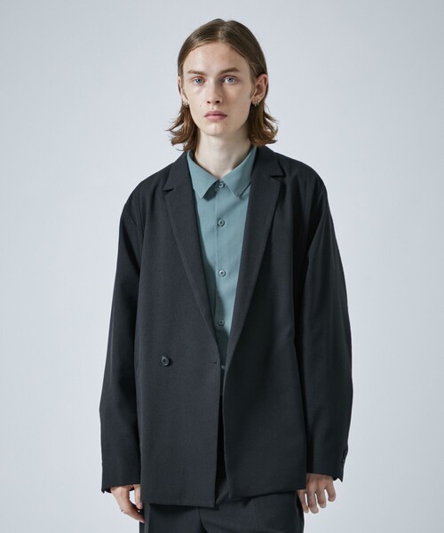 「A + TOKYO」 テーラードジャケット 2 グリーン メンズ_画像2