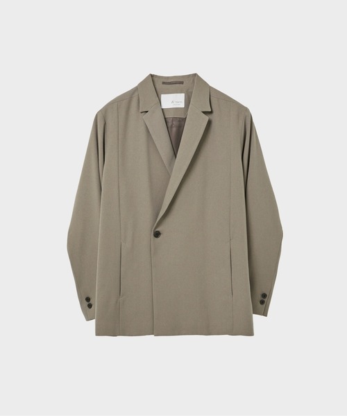 「A + TOKYO」 テーラードジャケット 2 グリーン メンズ_画像4