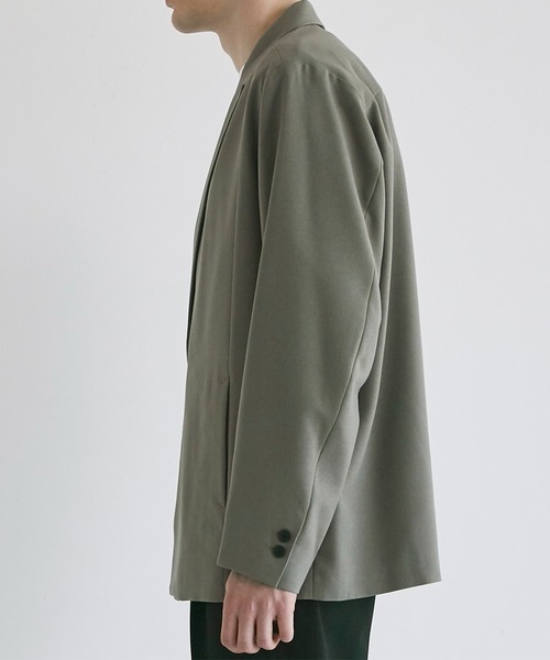 「A + TOKYO」 テーラードジャケット 2 グリーン メンズ_画像7