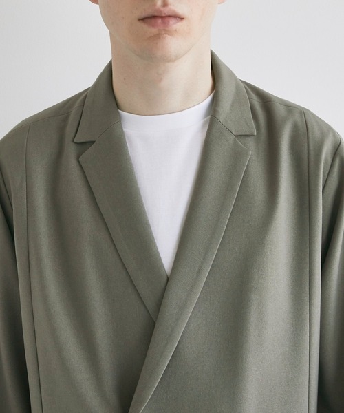 「A + TOKYO」 テーラードジャケット 2 グリーン メンズ_画像9