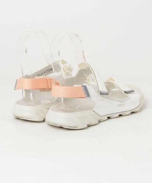 「ECCO」 フラットサンダル 39 ホワイト レディース_画像2