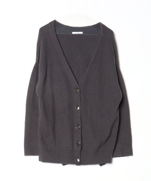 TATRAS - 良品 23AW TATRAS タトラス ロングスリーブ Vネック ウールカーディガン 02サイズ グレー レディース 古着 中古 USED TATRAS（タトラス） 「CREW」ニットカーディガン FREE