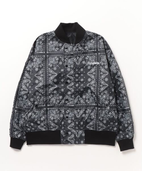 「Subciety」 ナイロンブルゾン X-LARGE ブラック メンズ_画像9