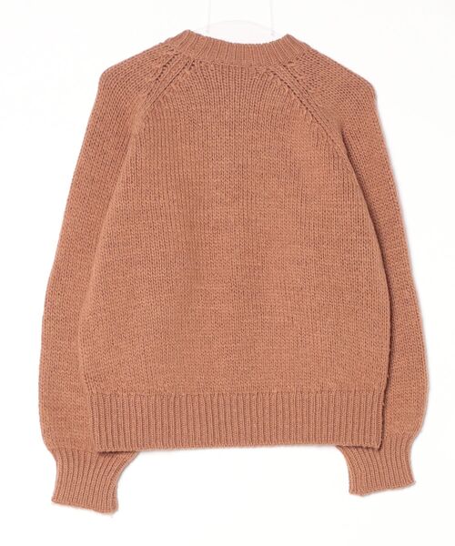 「blanc basque」 長袖ニット 38 ブラウン レディース_画像2
