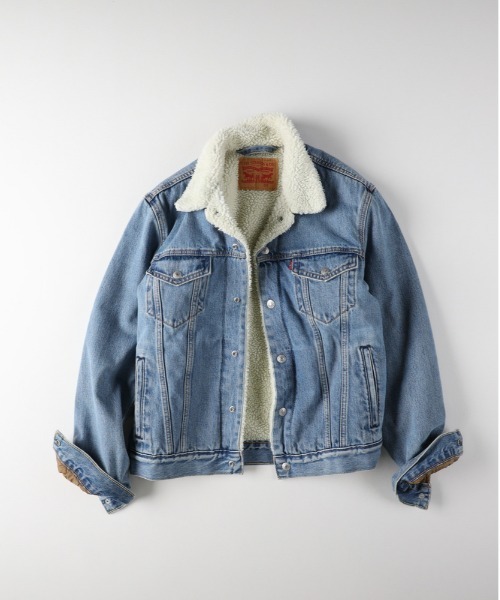「Levi's」 デニムジャケット L ライトインディゴブルー メンズの画像