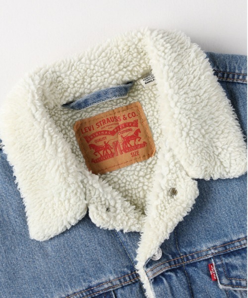「Levi's」 デニムジャケット L ライトインディゴブルー メンズの画像