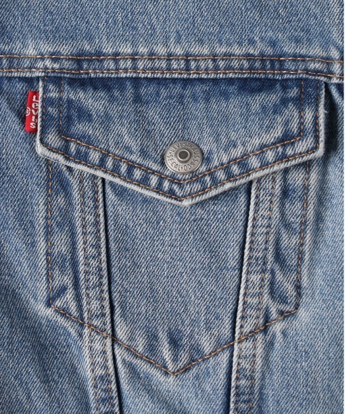 「Levi's」 デニムジャケット L ライトインディゴブルー メンズの画像