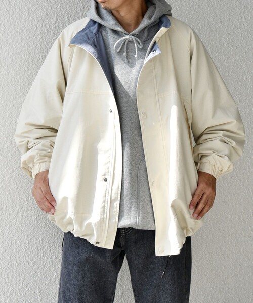 「HINSON」 ブルゾン「SHIPS anyコラボ」 MEDIUM ナチュラル メンズ_4