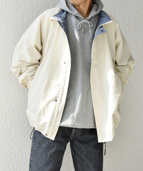 「HINSON」 ブルゾン「SHIPS anyコラボ」 MEDIUM ナチュラル メンズ_6