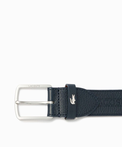 LACOSTE（ラコステ） ベルト ブランドネームロゴエンボスイタリアン