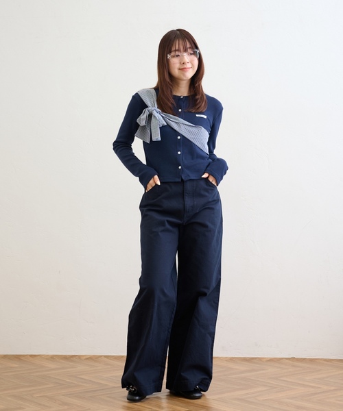 「LE TALON」 フラットパンプス 25cm レッド レディース_画像5