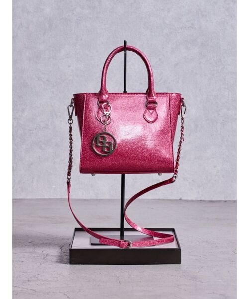 GYDA（ジェイダ） ハンドバッグ GGチャームGLITTER BAG : ZOZOTOWN