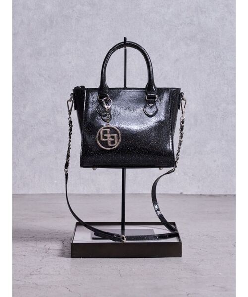 GYDA（ジェイダ） ハンドバッグ GGチャームGLITTER BAG : ZOZOTOWN