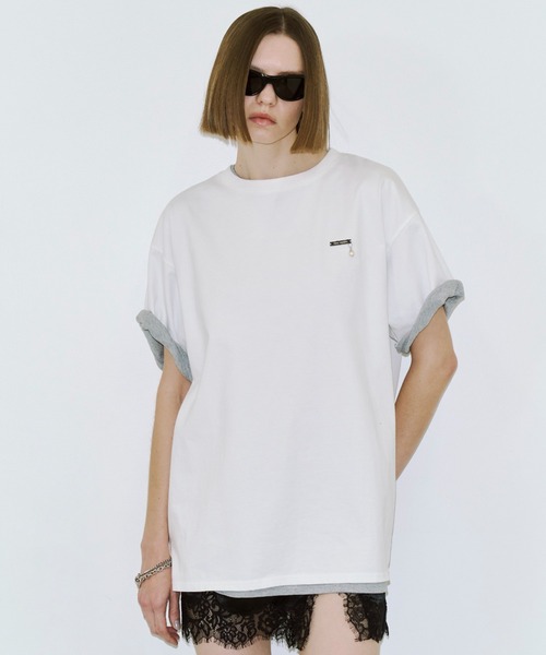 JOSE MOON（ジョゼムーン） tシャツ STUDS OVER TSHRTS/スタッズ