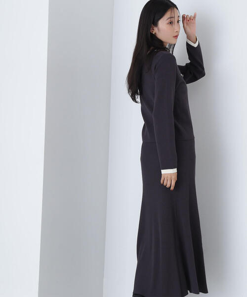 「NATURAL BEAUTY BASIC」 セットアップ MEDIUM ベージュ系その他 レディース