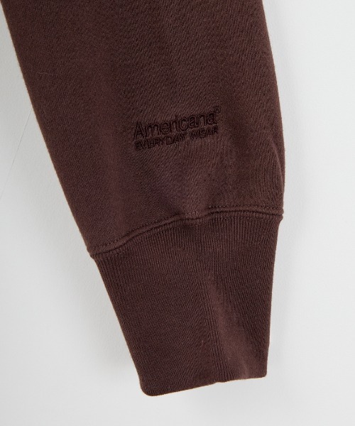 「AMERICANA」 スウェットカットソー ONE SIZE ライトグレー レディース_画像4
