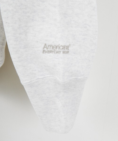 「AMERICANA」 スウェットカットソー ONE SIZE ライトグレー レディース_画像8
