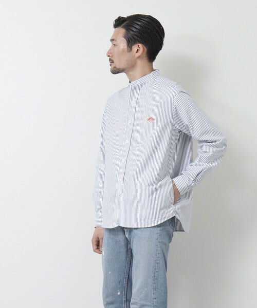 「DANTON」 長袖シャツ 42 ブルー系その他7 メンズ_2