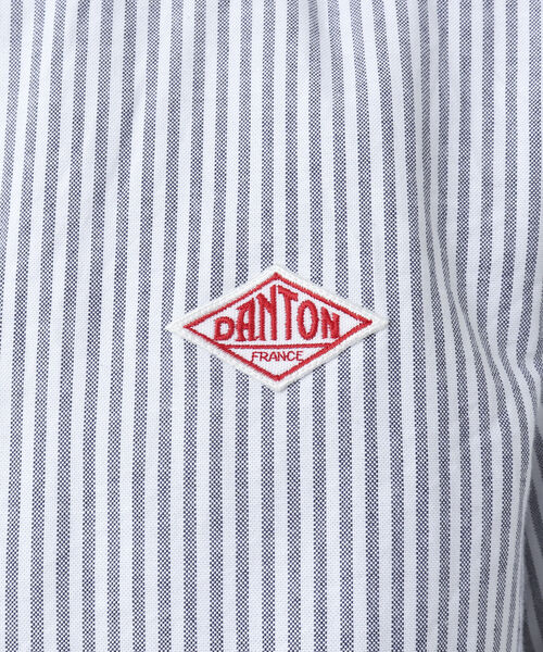 「DANTON」 長袖シャツ 42 ブルー系その他7 メンズ_4