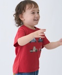 tシャツ 「リンク」ヨット/車アップリケ半袖T...の詳細画像1