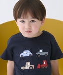 tシャツ 「リンク」ヨット/車アップリケ半袖T...の詳細画像4