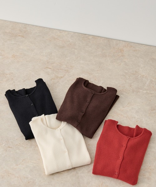 「Shelly island」 カーディガン FREE ホワイト レディース_画像3