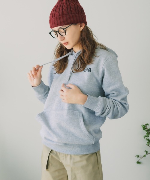 ザノースフェイス パーカー スウェット プルオーバー S グレー THE NORTH FACE（ザ ノースフェイス） プルオーバーパーカー S ヘザー