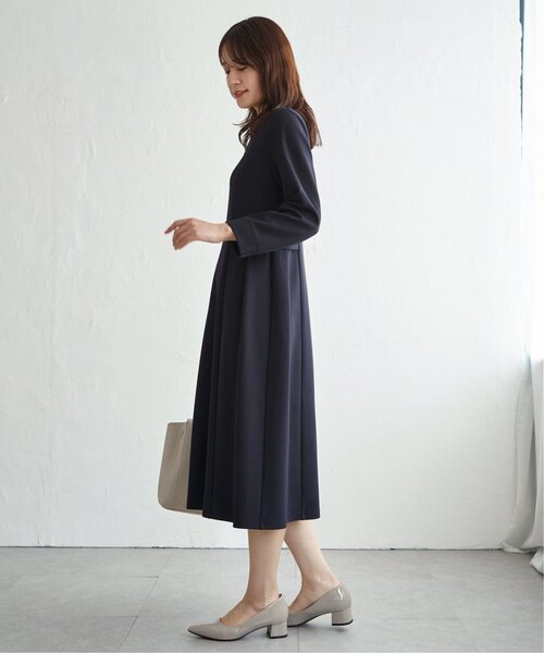 「IKKA LOUNGE」 長袖ワンピース M ブラック レディース_画像5