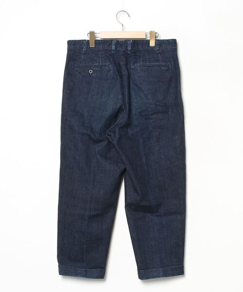 「BEAMS PLUS」 デニムパンツ LARGE インディゴブルー メンズ_画像2
