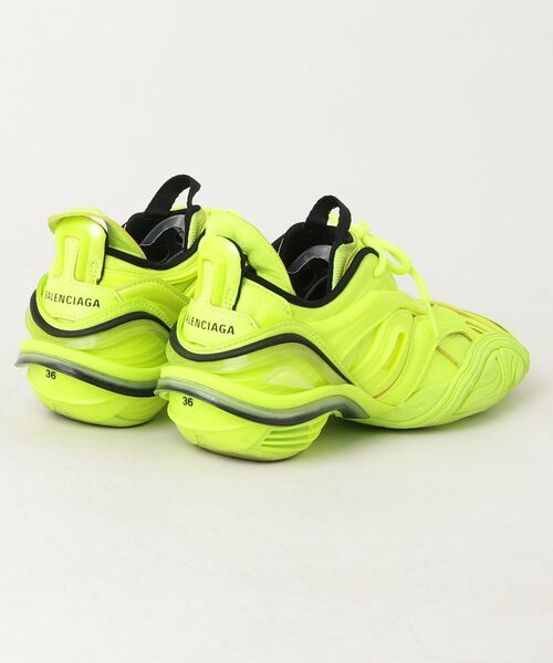 BALENCIAGA グリーン イエロー スニーカー BALENCIAGA（バレンシアガ） TYREX ローカットスニーカー 24cm