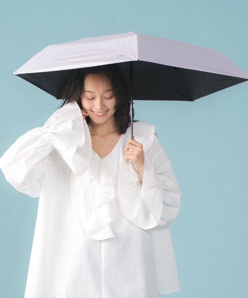 Wpc. 日傘 折りたたみ傘 折り畳み 晴雨兼用 自動開閉 遮光プレーン