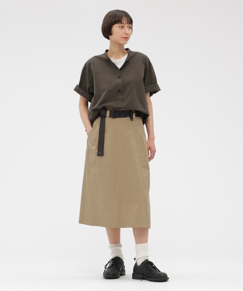MHL.(エムエイチエル) スカート FINE COMPACT COTTON POPLIN MHL.(エムエイチエル) スカート FINE COMPACT COTTON POPLIN
